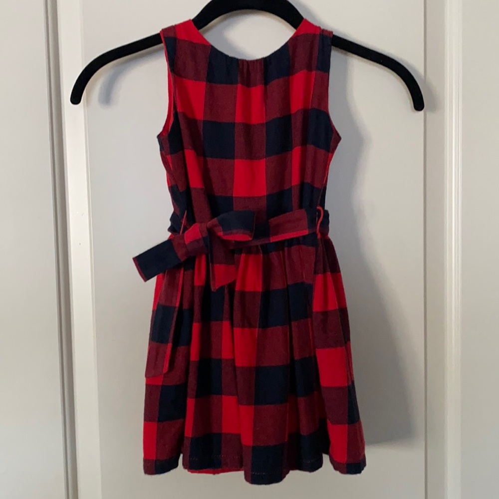Carter’s Buffalo Plaid Holiday Dress